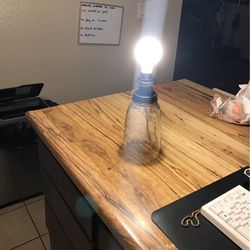 Mason Jar Light Fixture