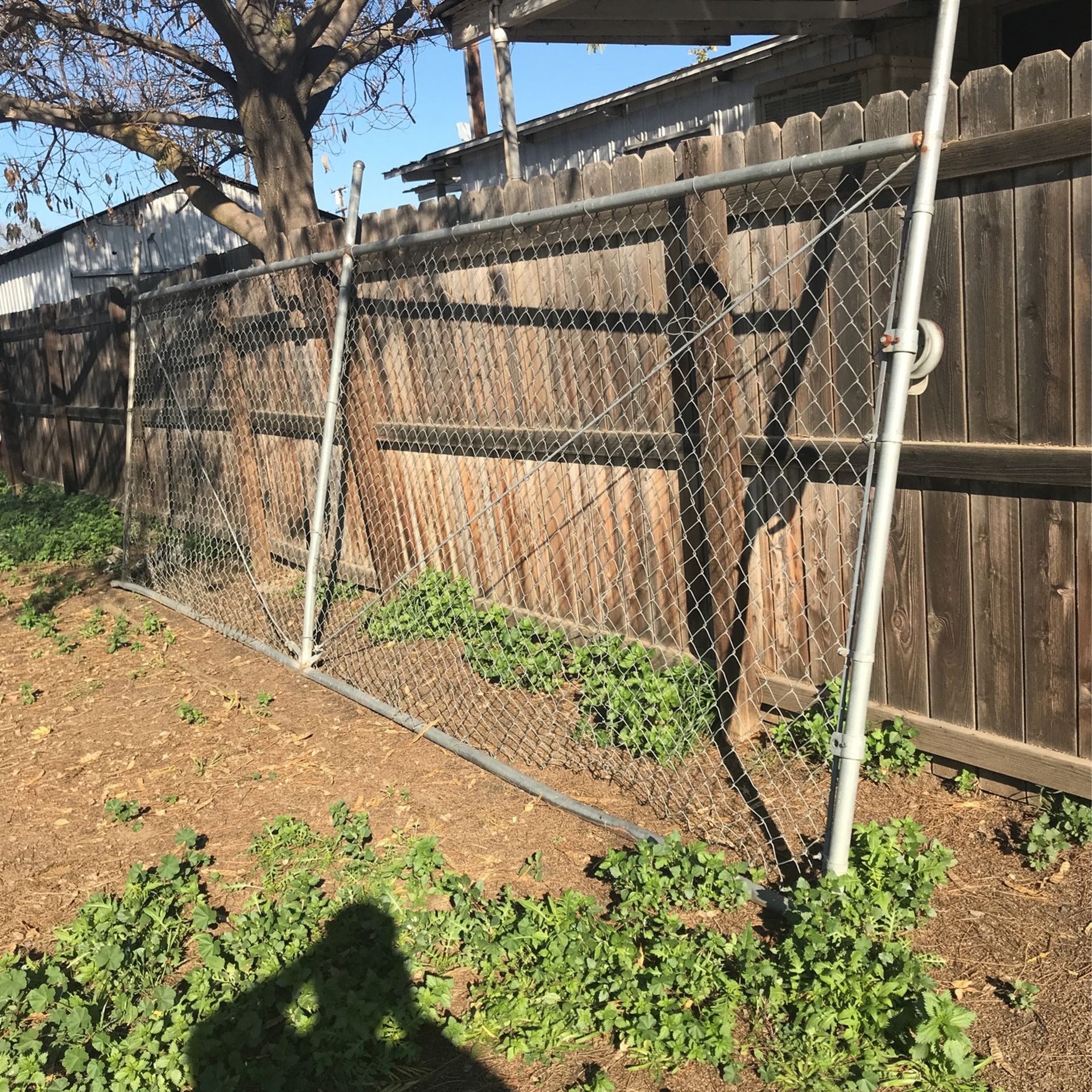 20ft X 6ft Chain Link Gate