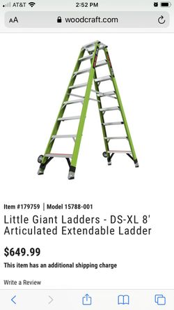 Little Giants ladders DX XL 8’