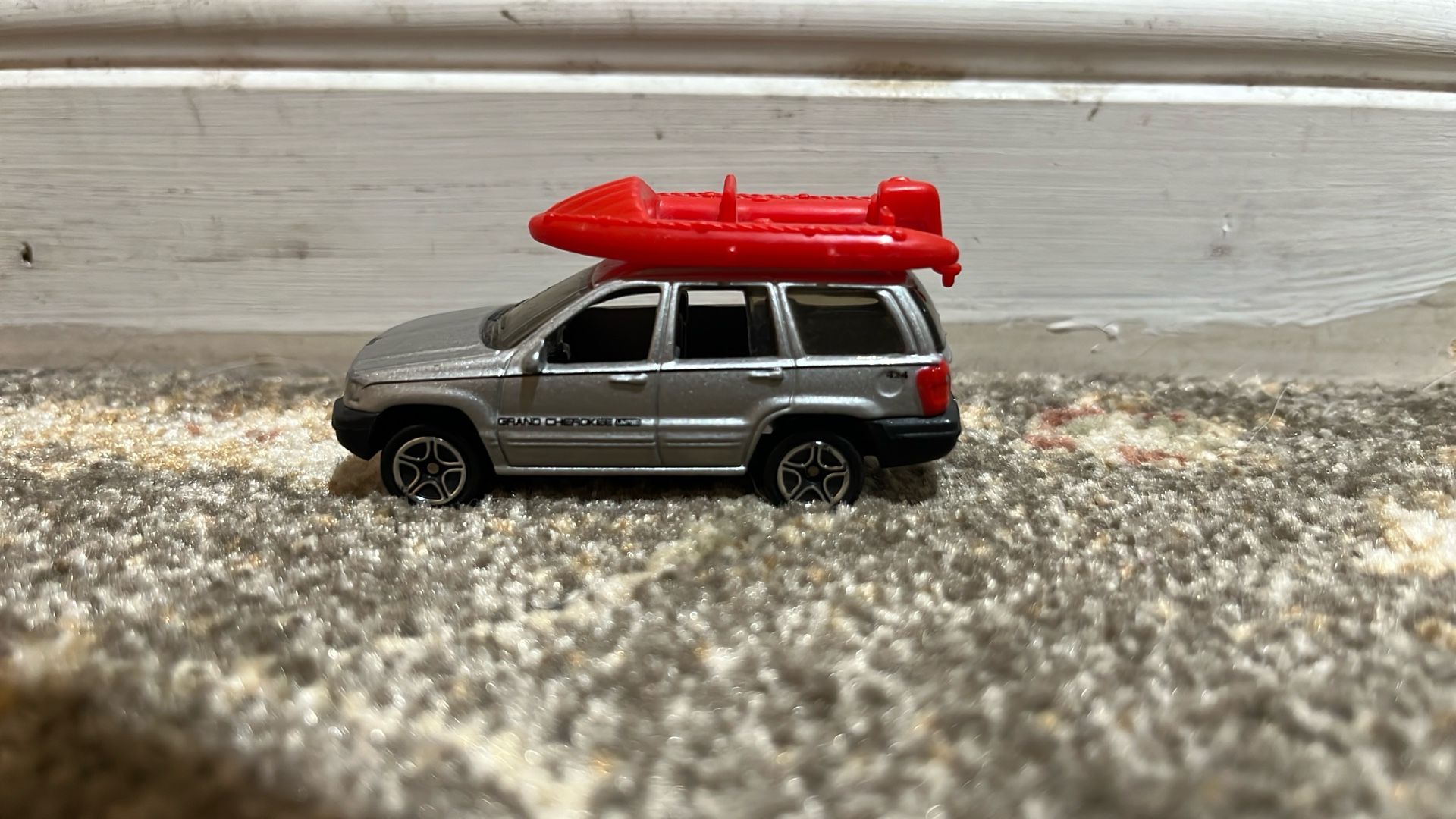Toy Car With Kayak On Top