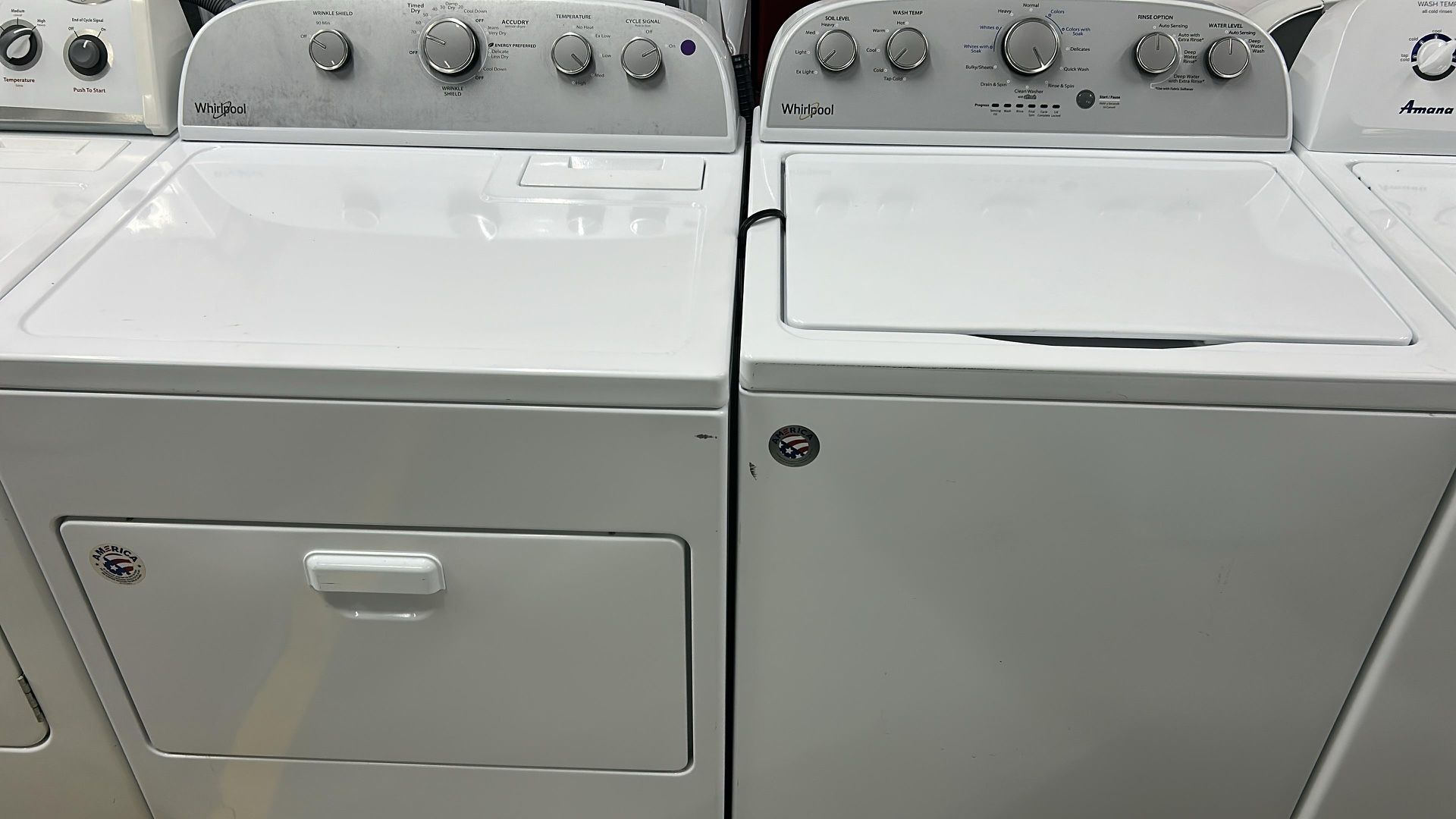 Whirlpool Washer And Dryer Set