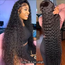13 X 4 Inch Lace Front Wigs for  Women Curly Wave Hairline with Synthetic Lace Wigs Pre Plucked Wig Heat Resistant Fiber for Daily Use 24-26 Inch