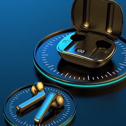 New tws Bluetooth headset 5.0 touch HIFI stereo digital display wireless Bluetooth headset