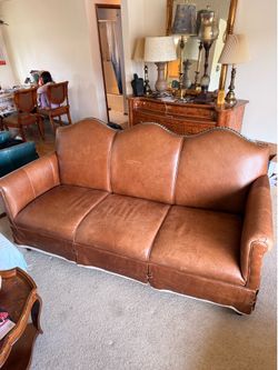 Leather 3 Seat Sofa