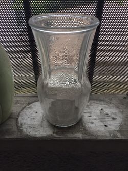 Glass vase