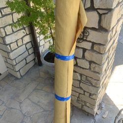 Beautiful Gold Mid Century Knoll-like Fabric 