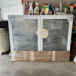 New Casement Tempered Double Window 