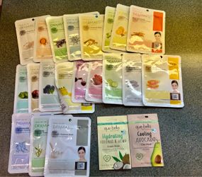 Dermal and Que Bella Face Mask Lot