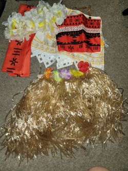 Moana youth costume