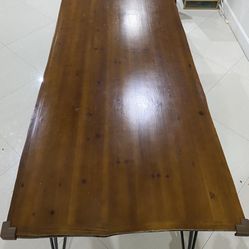 Wood Dinning Table 71 X 32