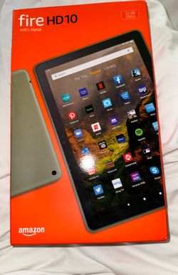 NEW sealed Amazon Fire HD 10 with Alexa 32GB, Wi-Fi, 10.1" - Black