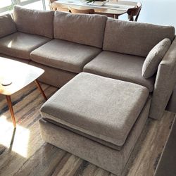 Delaney 4-seat Modular Sofa Chaise 