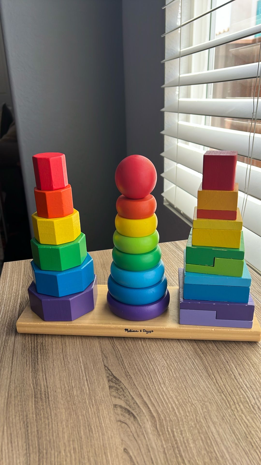 Melissa And Doug Woden Shape Puzzle