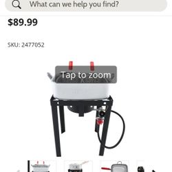 Bass Proshop Protable Fryer Camping/Outdoor