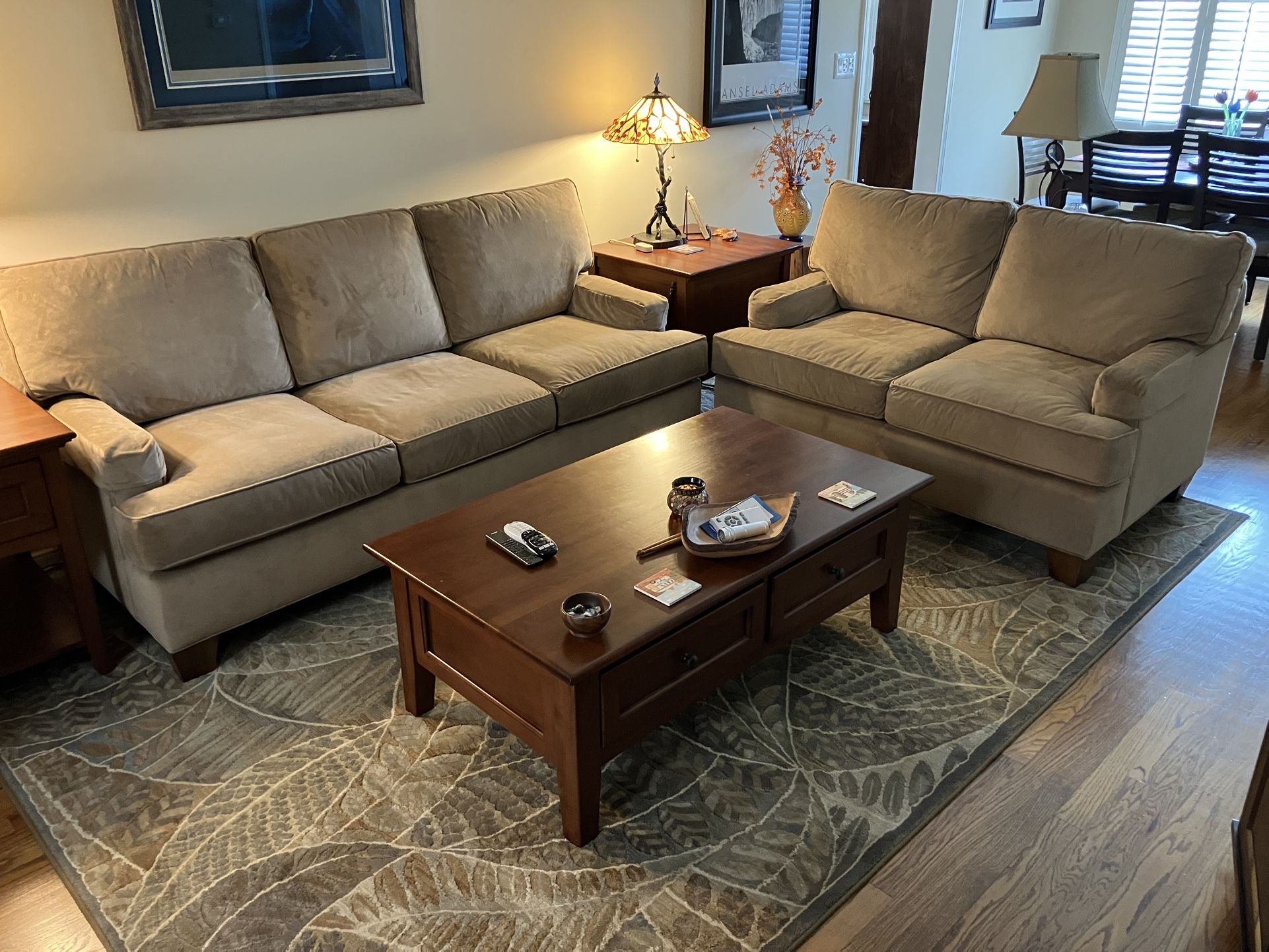 Drexel Heritage Sofa & Love Seat