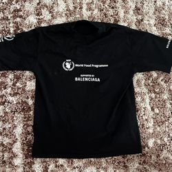 Balenciaga Black Tee Original