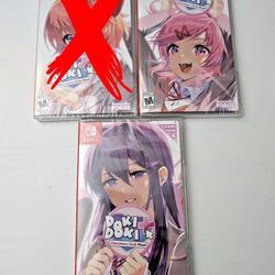 ✅ Doki Doki Literature Club Plus! Convention Exclusive Bundle NINTENDO SWITCH