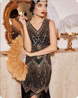 Flapper style dress for Halloween