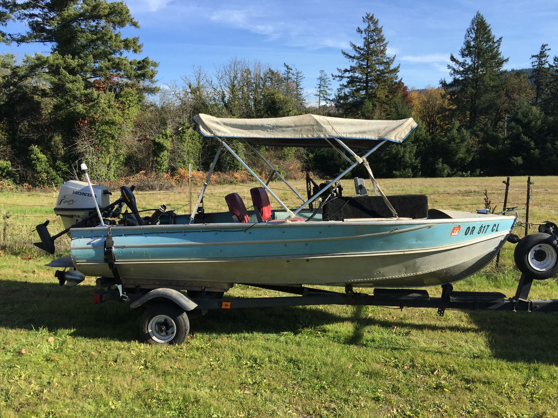 1961 Valco Aluminum Boat