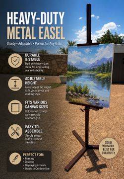 Art Metal Easel