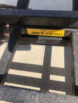 Folding Ramp