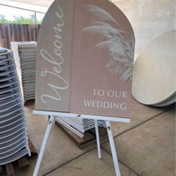 Wedding sign