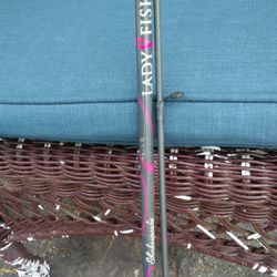 Shakespeare Lady Fish 6ft Fishing Rod (2 Piece)