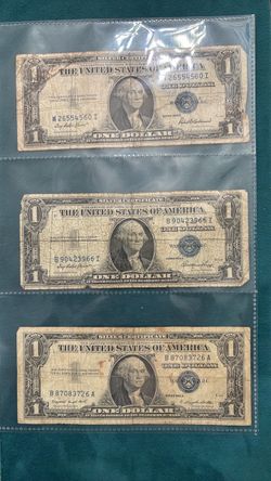 Silver Certificate Dollar Lot
