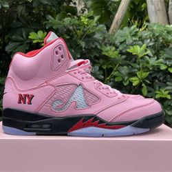 Awake NY x Air Jordan 5 Retro 'Boro - Arctic Pink'