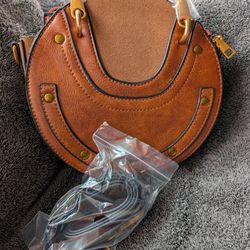 Chloe Pixie Crossbody/Handle Cognac