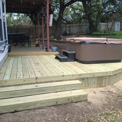 Yellow Pine Deck