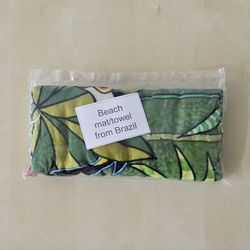 Beach Towel Mat From Rio De Janero Brasil