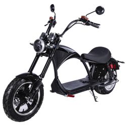Harley style electric moped