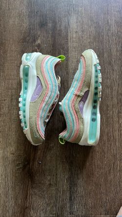 DNike Air Max 97 SE ‘Sun Club' Copa Wheat Grass Grade School Sz 4