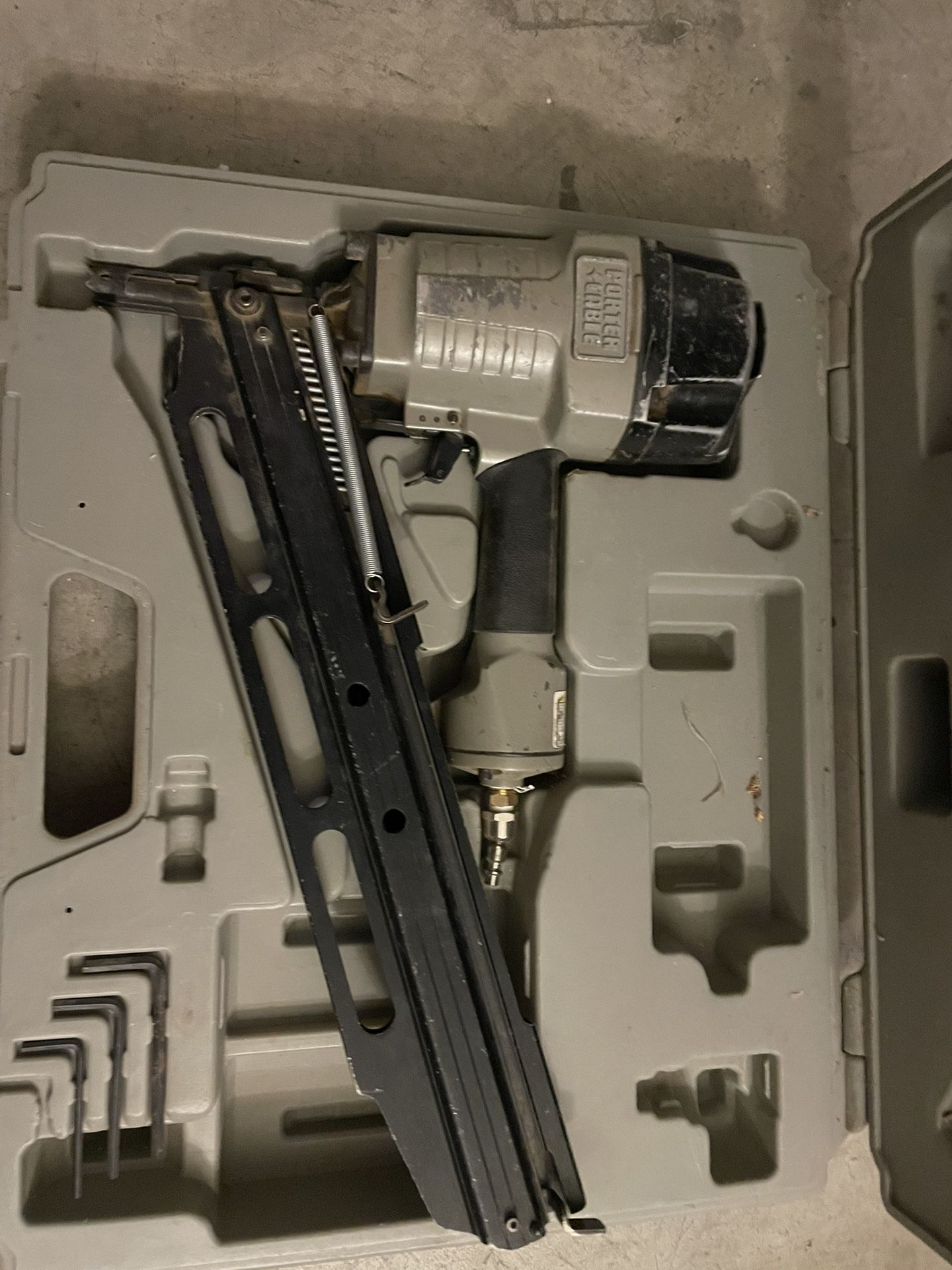 Portor Cable Nail Gun w/ Case