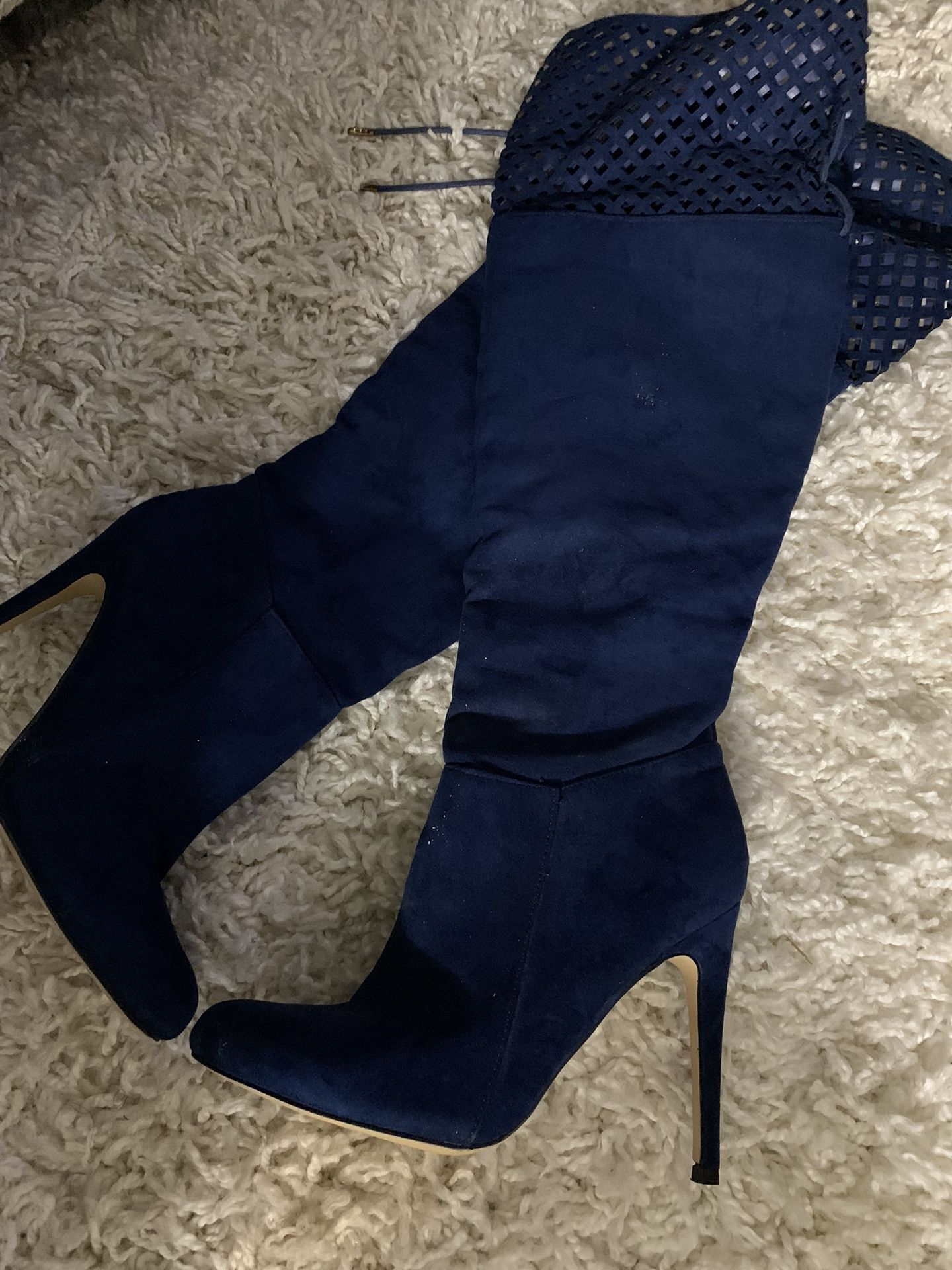 Ladies Thighs High Heel Boots