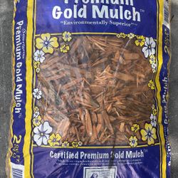 Premium Gold Mulch - $2.95 Per Bag
