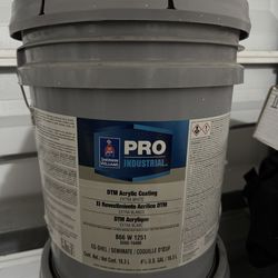 Sherwin Williams Pro Industrial 5-Gallon White Paint (New) Kendall pick up