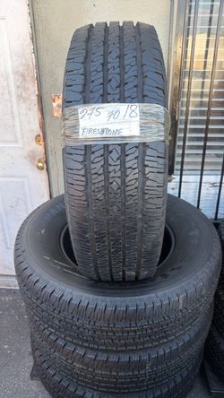 Firestone LT275/70/18 Tires