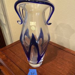 Crystal Egermann Vase