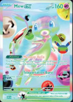 Mew & Mewtwo Futuristic 30th Anniversary Pokemon