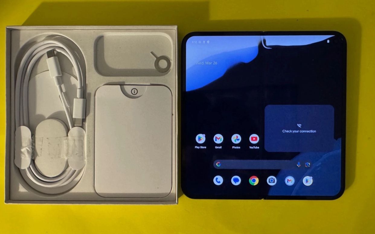 Google Pixel 9 Pro Fold - 512 GB - Obsidian (Unlocked) - Excellent Condition
