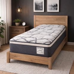 ✨ Brand New Twin Size Mattress 14” Pillow Top – Premium Quality at the Best Price | All Sizes in Stock & Same-Day Delivery Available 🚚