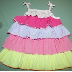 Children's Place Girls 3-6M Ruffle Sundress 