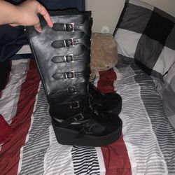 Size 9 Womens Platform Boots 