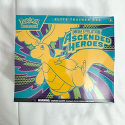 Pokemon TCG Mega Evolution Ascended Heroes Elite Trainer Box ETB - New & Sealed