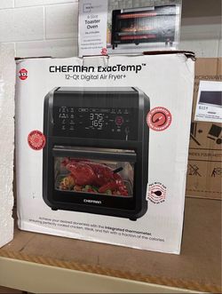 🔥 30%–50% OFF! Chefman 12 Qt Air Fryer Oven – 5 Functions – Black – NEW in Box 🔥