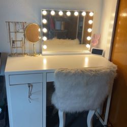 Desk and/ or Mirror