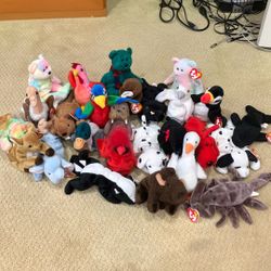 Beanie Babies  20 For $50.00.  Only $2.50 Each!! 