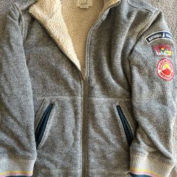 Peek Zippered Sweater Jacket